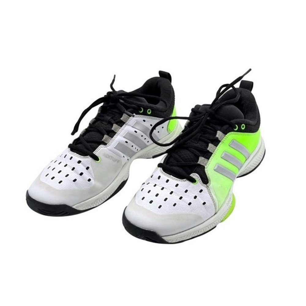 Adidas Adituff Pickleball Court Shoes Men's 9.5 Roger Pro Neon Tennis Sneakers